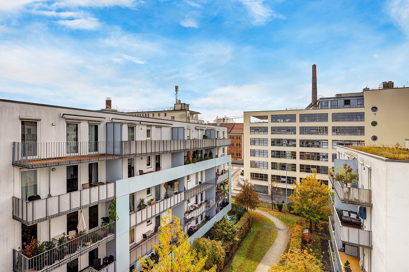 Appartement avec 2.5 pièces | München-Schwanthalerhöhe | 2210ML2 | ...Richtung Innenhof