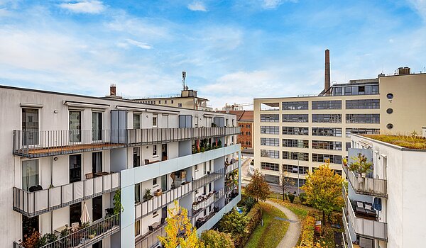 Appartement avec 2.5 pièces | München-Schwanthalerhöhe | 2210ML2 | ...Richtung Innenhof