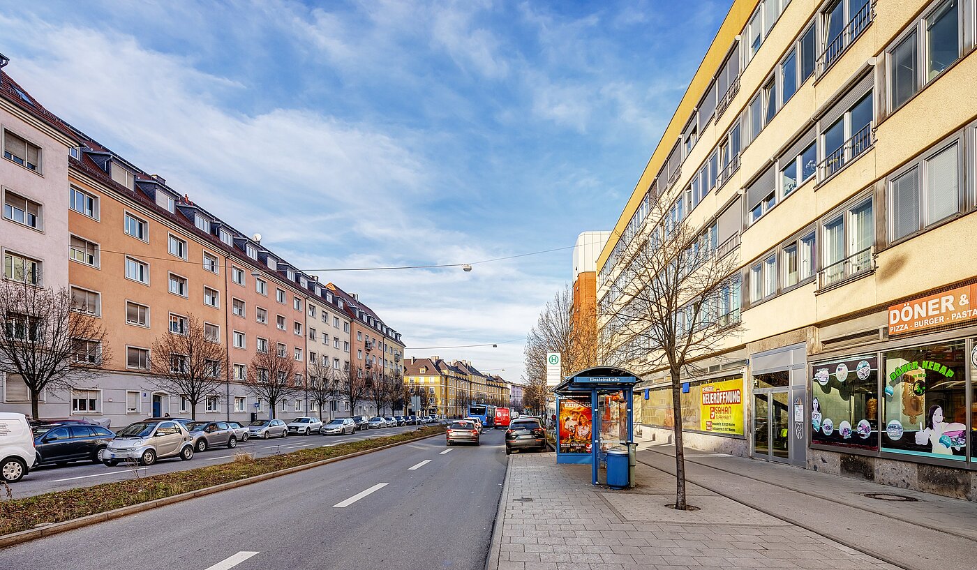 Appartement avec 1.5 pièces | München-Au | 2112ML2 | Bushaltestelle vor der Tür