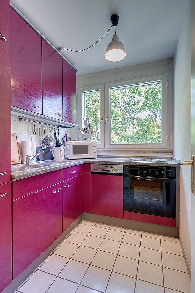 Appartement avec 2 pièces | München-Maxvorstadt | 2105ML3 | Küche mit Einbauküche