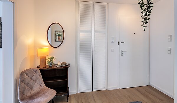 Appartement avec 2 pièces | München-Sendling-Westpark | 704131 | Diele mit Stauraum...