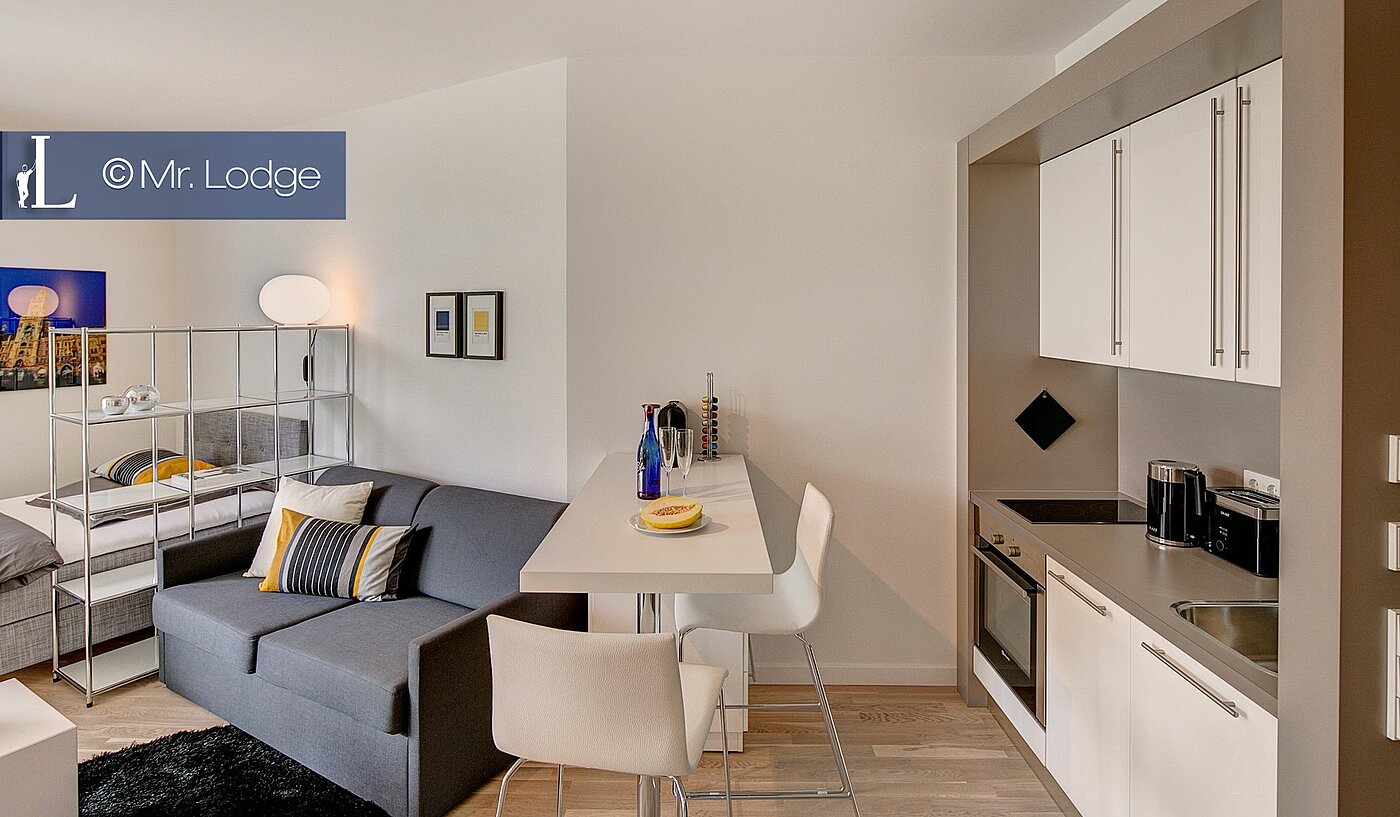 Appartement avec 1 pièce | München-Bogenhausen | 1802ML4 | ....und Essbereich