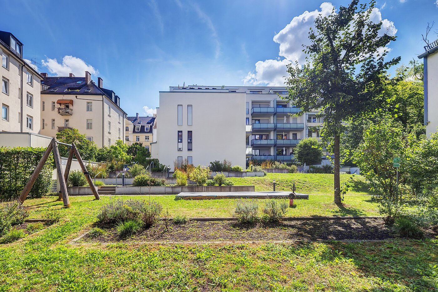Appartement au rez-de-chaussée avec 1.5 pièces | München-Sendling | 702632 | Große Erholungsflächen...