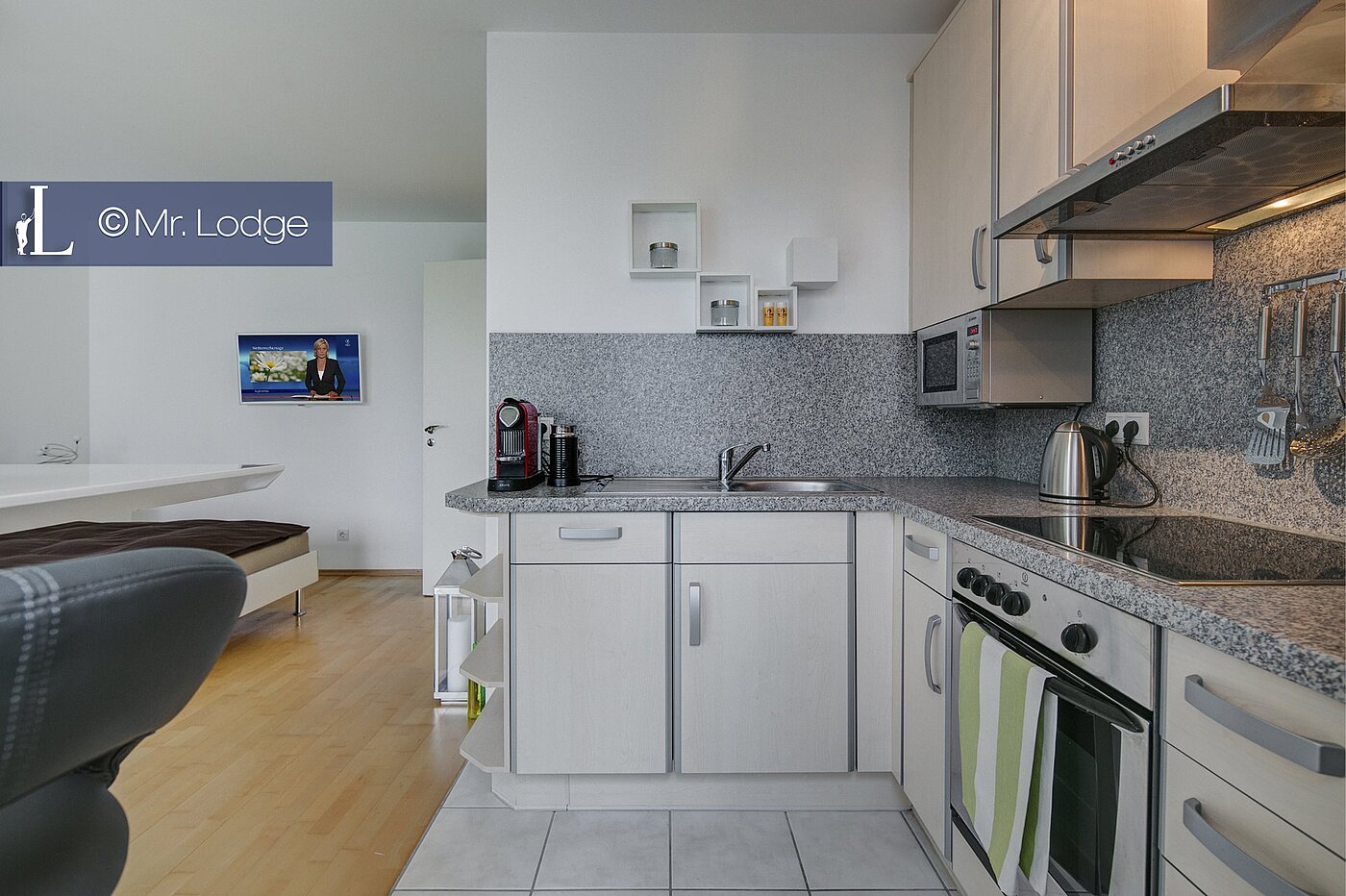 Appartement avec 1 pièce | München-Thalkirchen | 1705ML8 | Blick von der Küche