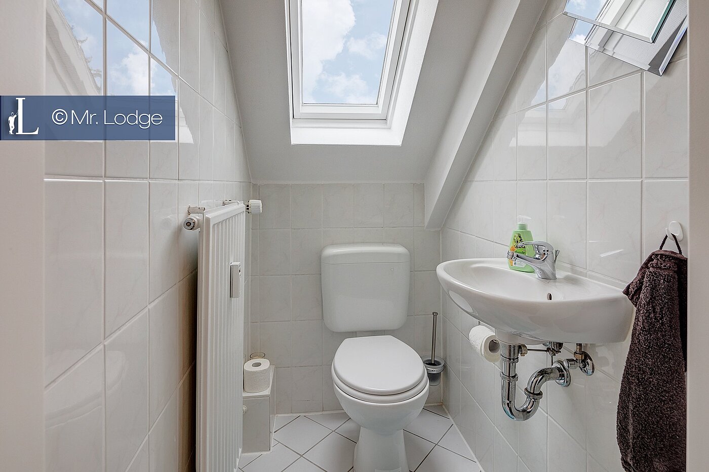 Appartement au dernier étage avec 3 pièces | München-Hasenbergl | 1803D9 | Separates WC