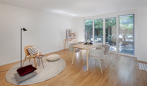 Appartement au rez-de-chaussée avec 2 pièces | München-Laim | 70464 | Lichtdurchfluteter Wohn- ...