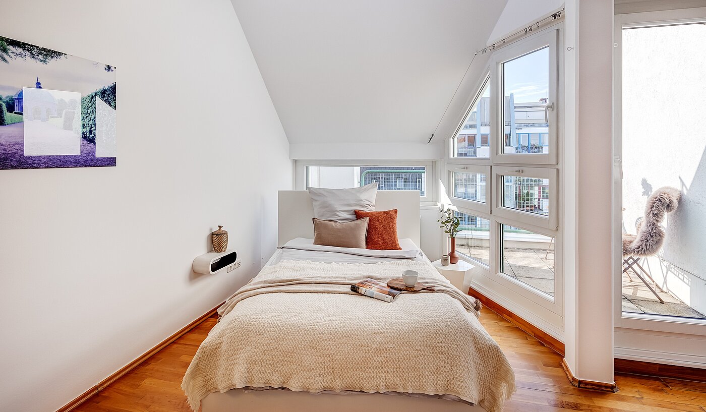 Appartement avec 1 pièce | München-Maxvorstadt | 70165 | Erholsames Schlafen