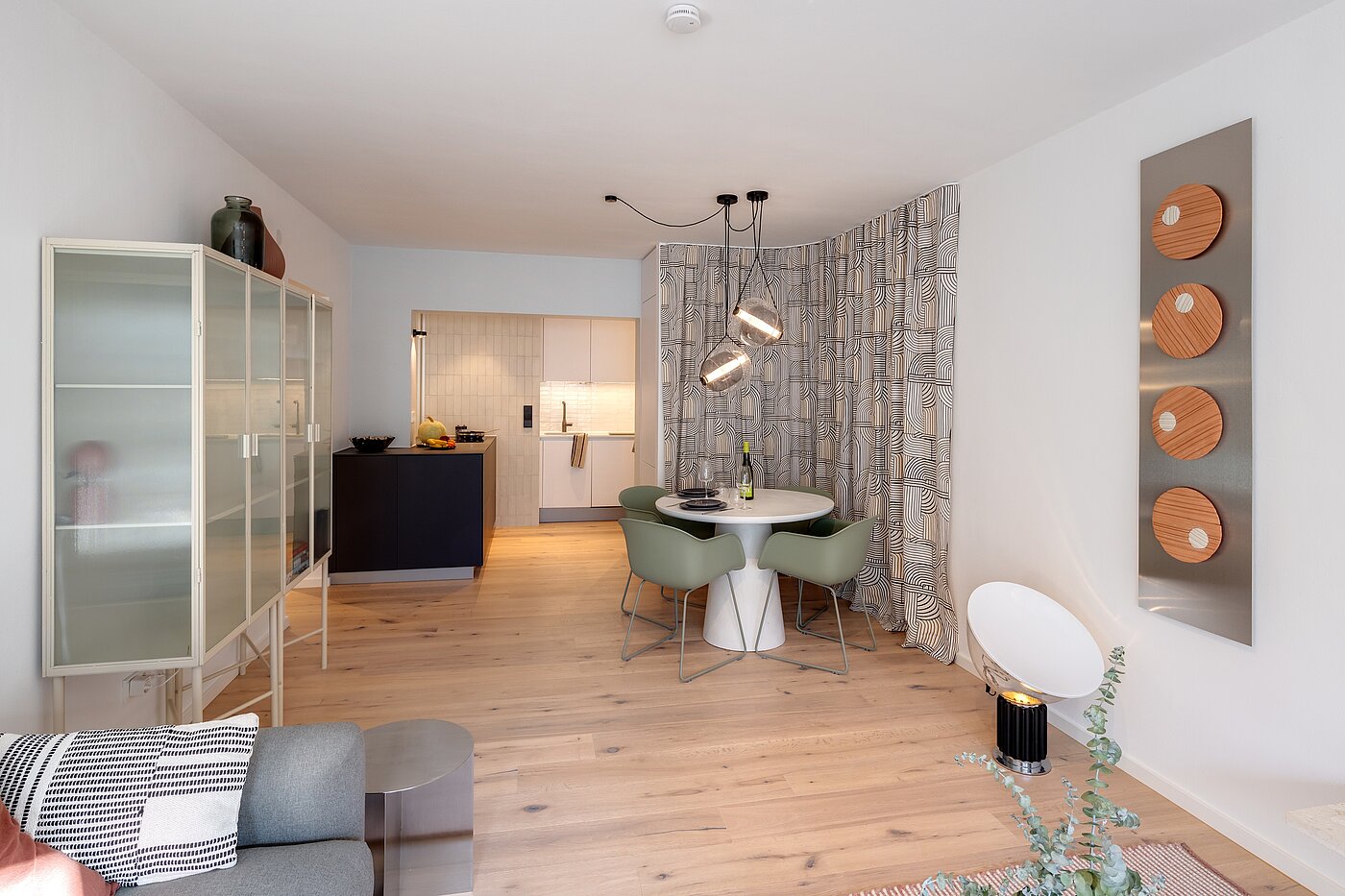 Appartement avec 2 pièces | München-Isarvorstadt | 70459 | Offener Essbereich