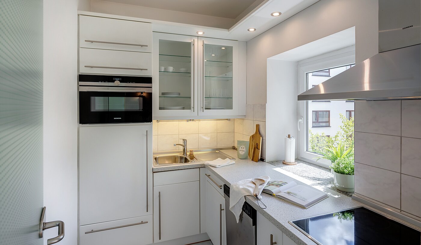 Appartement avec 1 pièce | München-Maxvorstadt | 2206ML5 | Helle Küche mit...