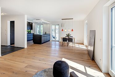 Obermenzing : 4-pièces duplex de rêve dans un endroit calme