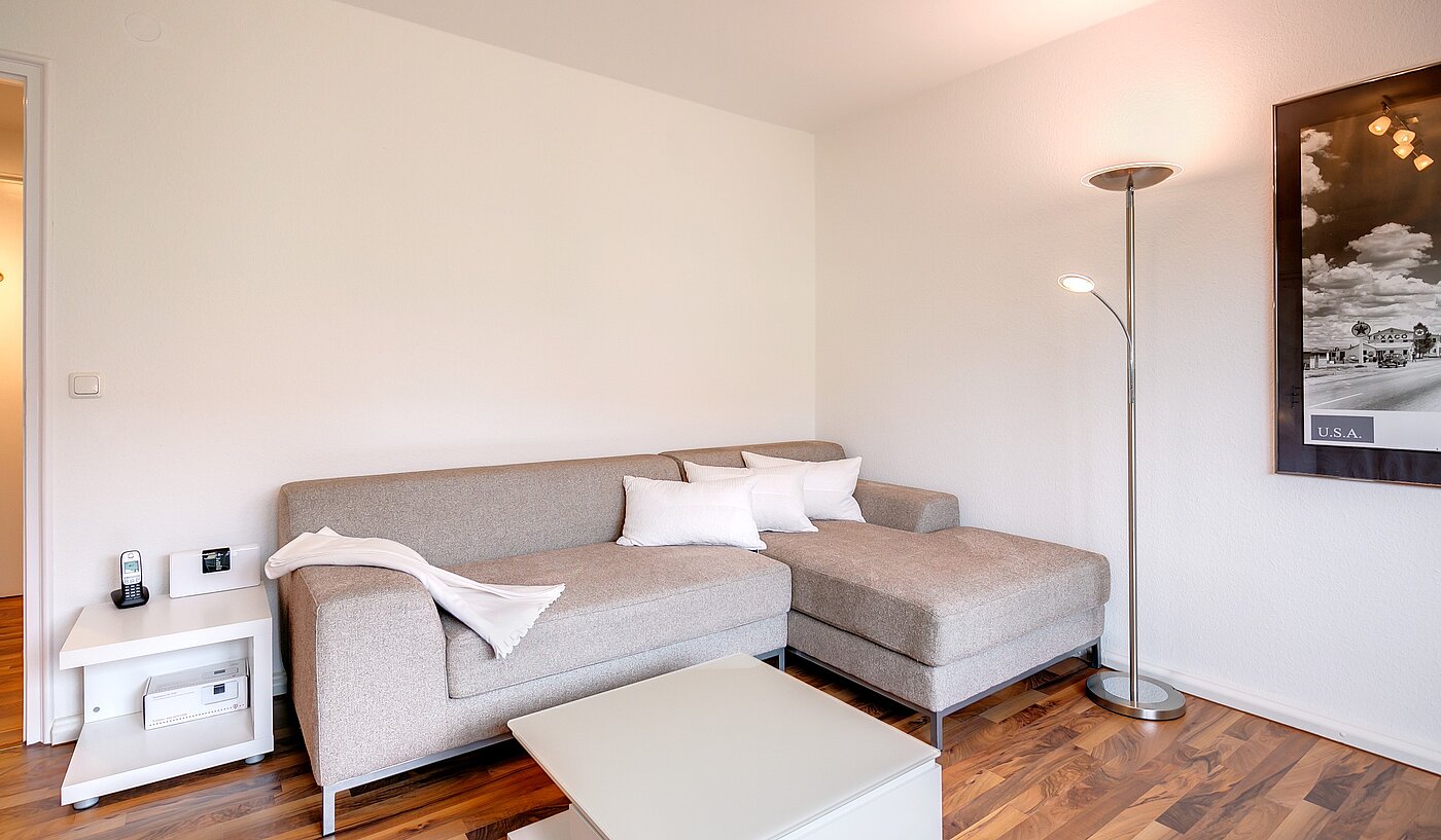 Appartement avec 2 pièces | München-Schwabing | 70096 | Helles Wohnzimmer