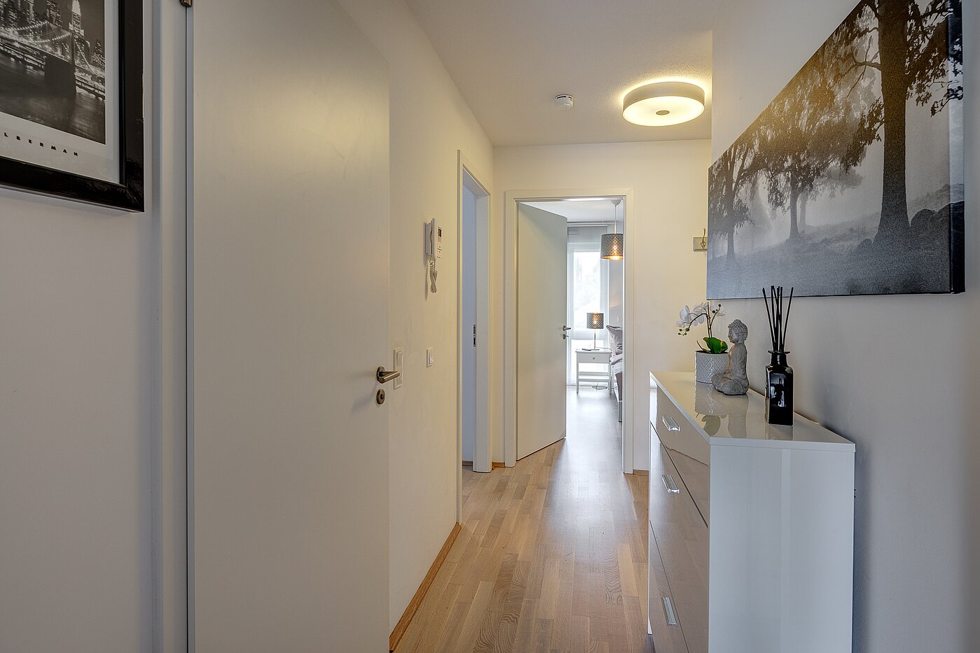 Appartement avec 3 pièces | 70483 | Flur zum Schlafbereich