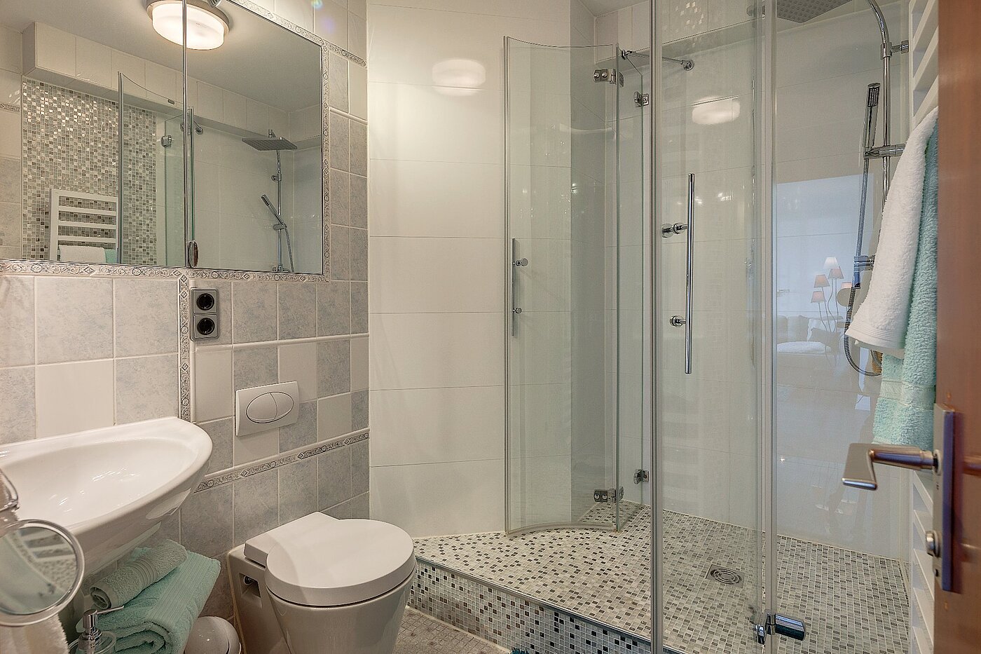 Appartement avec 1.5 pièces | München-Neuhausen | 1807ML3 | Modernes Bad mit großer Dusche