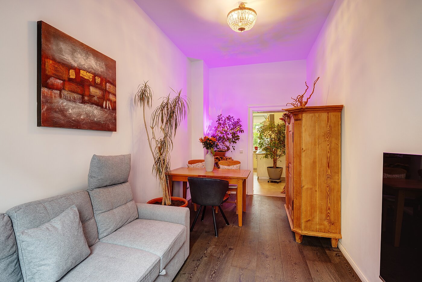 Appartement au rez-de-chaussée avec 2 pièces | München-Sendling | 703811 | Wohnraum