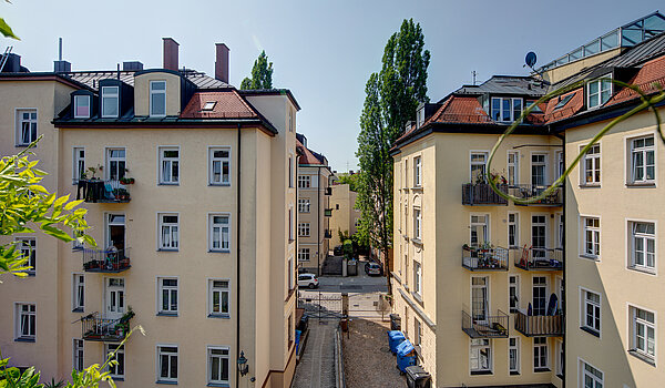 Appartement avec 2 pièces | München-Schwabing | 70434 | ...mit Ausblick