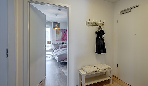 Appartement avec 3 pièces | 70483 | Diele mit Zugang zum...