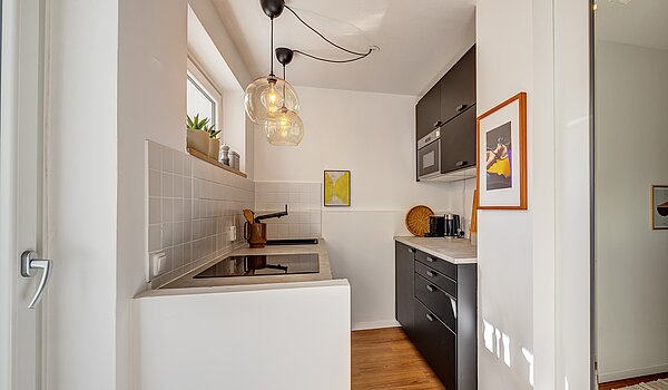 Appartement avec 1 pièce | München-Maxvorstadt | 700022 | Moderne Einbauküche