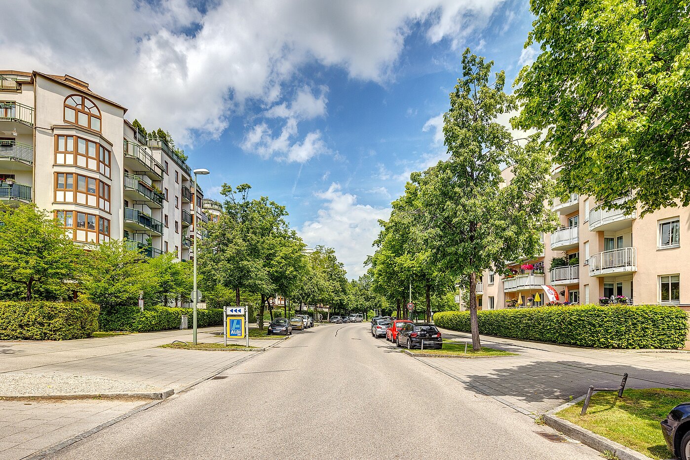 Appartement avec 1 pièce | München-Perlach | 2204ML8 | Blick zur Straße