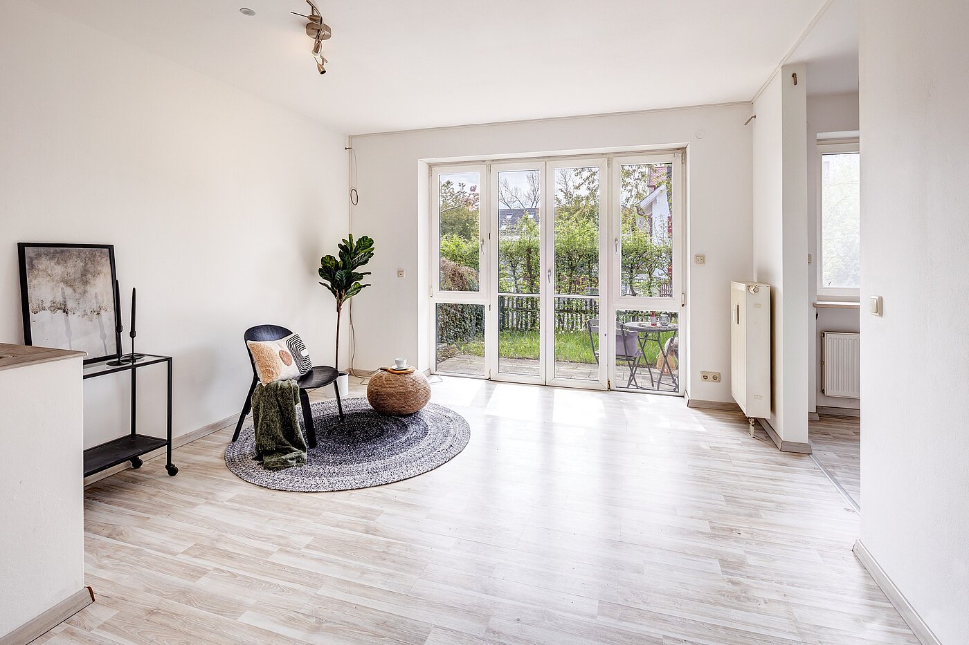 Appartement au rez-de-chaussée avec 1.5 pièces | München-Aubing | 70000