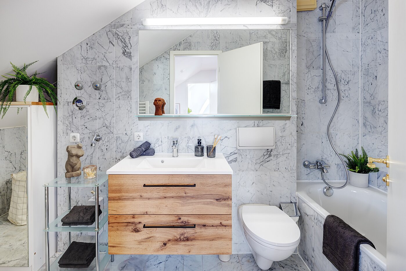 Appartement en duplex avec 2.5 pièces | München-Haidhausen | 701172 | Hochwertiges Marmorbad...