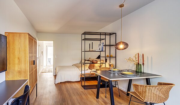 Appartement avec 1 pièce | München-Maxvorstadt | 700022 | Großzügiger & stylischer Wohnbereich