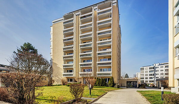 Appartement avec 2 pièces | München-Moosach | 70407 | Außenansicht