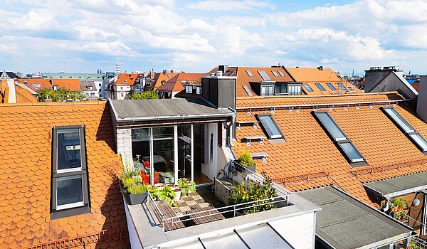 Appartement avec 5 pièces | München-Neuhausen | 70140 | Über den Dächern