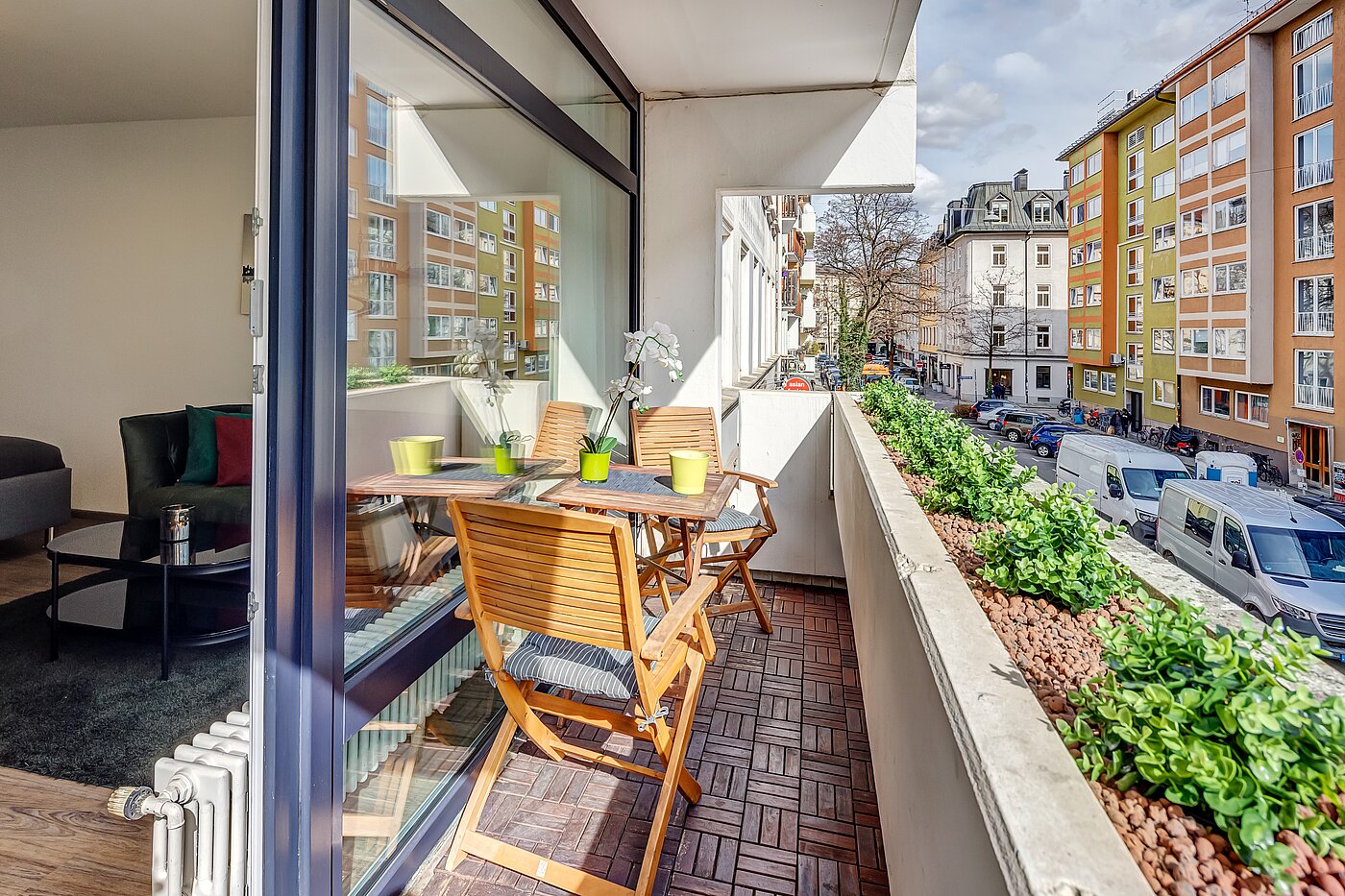 Appartement avec 1 pièce | München-Ludwigsvorstadt | 70176 | Balkon mit Südost Ausrichtung