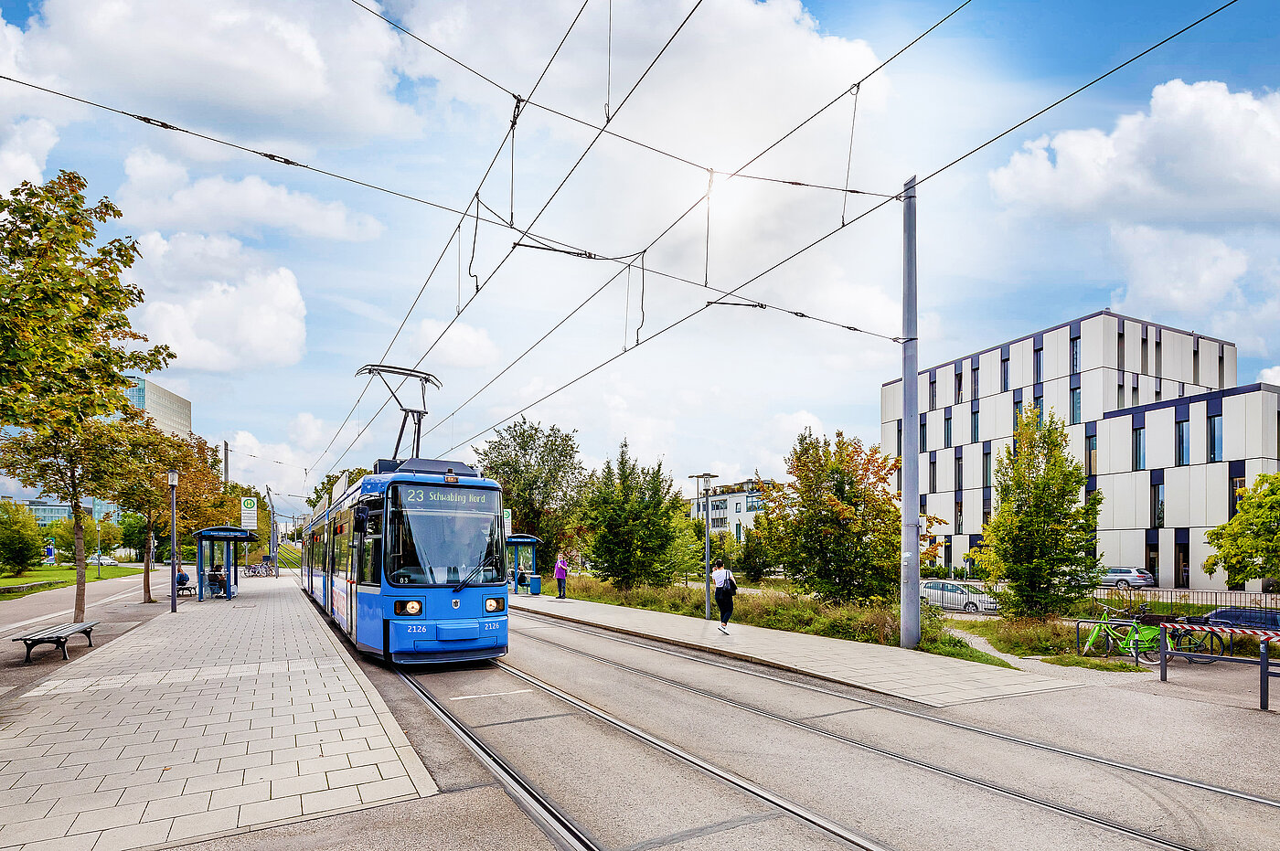 Appartement avec 2 pièces | München-Schwabing | 70153 | Trambahnhaltestelle innerhalb der Pakstadt
