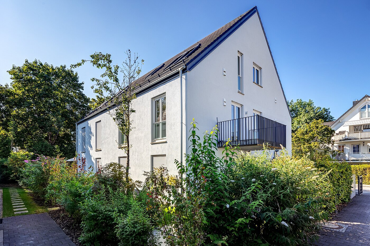 Appartement en duplex avec 4 pièces | München-Obermenzing | 701553 | Ansicht vom Innenhof aus