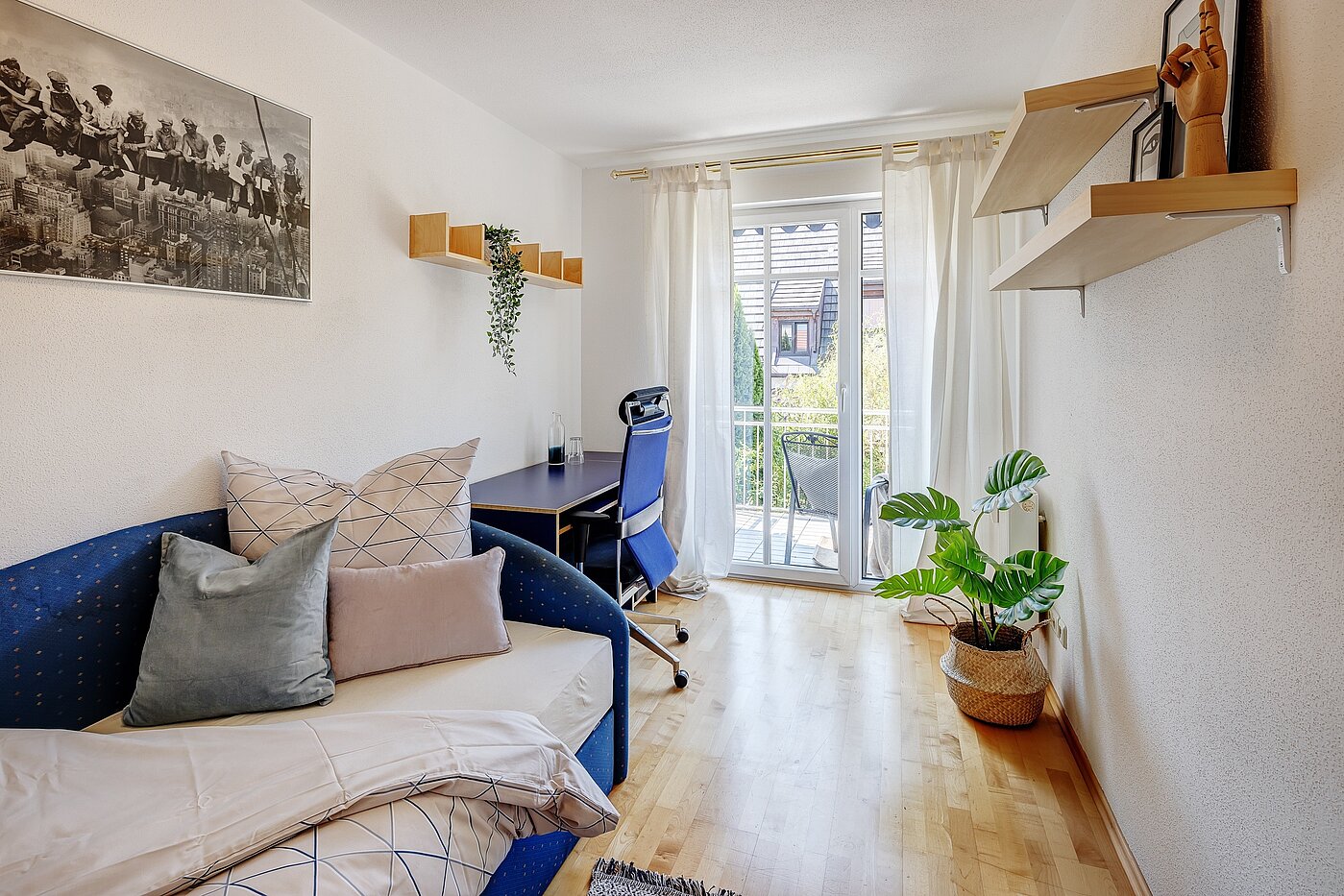 Appartement avec 3 pièces | München-Ramersdorf | 2206ML4 | ...Gästezimmer mit Balkon