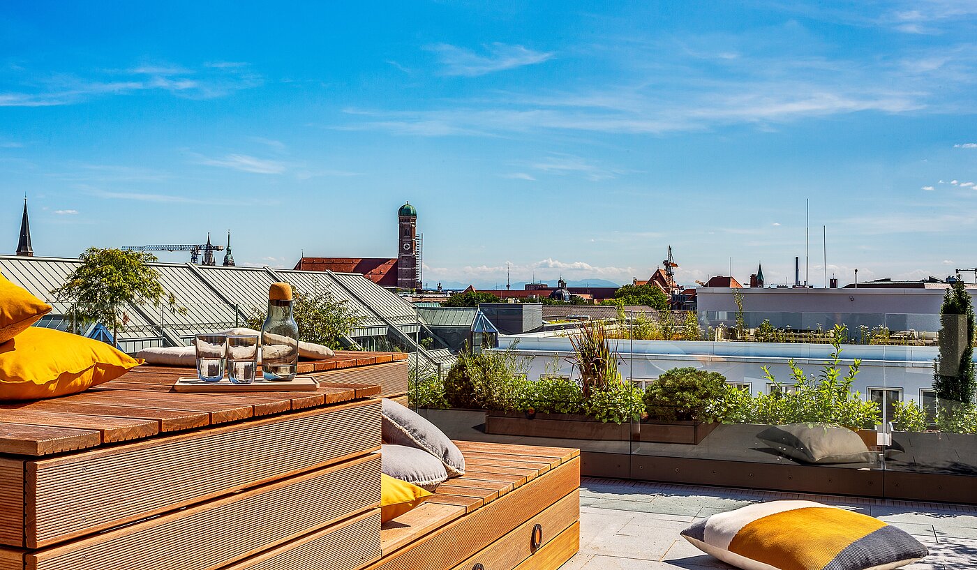 Appartement avec 3 pièces | 70046 | ...Blick über München