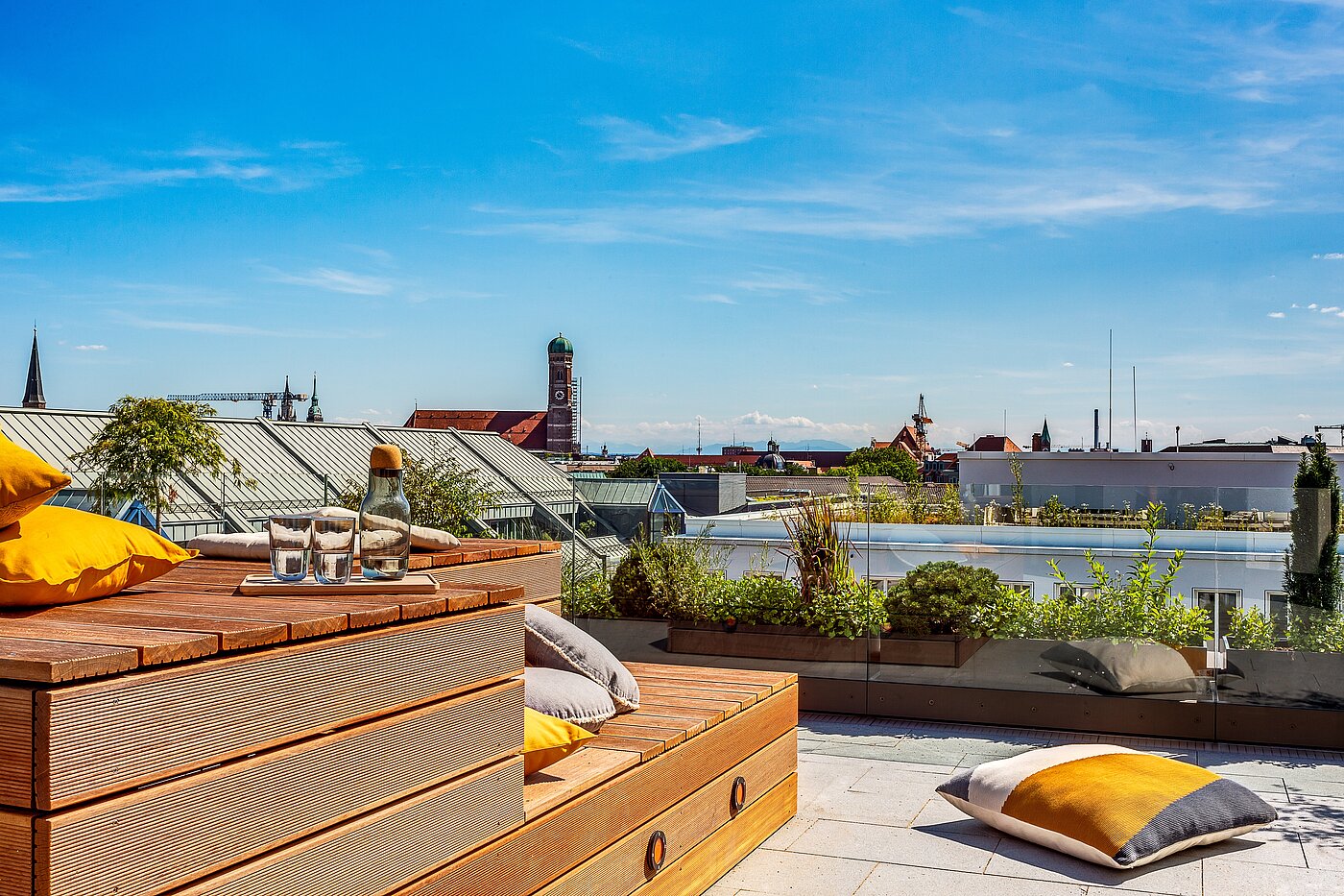 Appartement avec 3 pièces | 70046 | ...Blick über München
