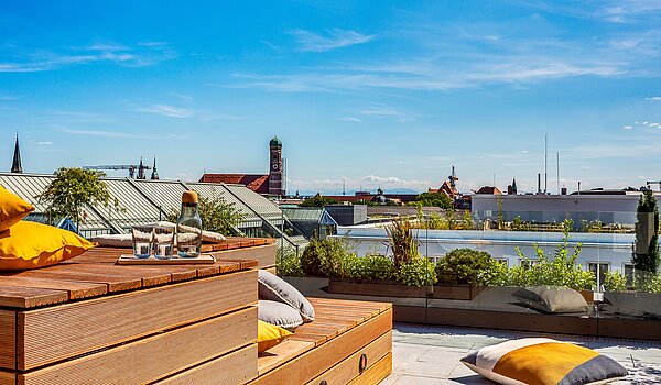 Appartement avec 3 pièces | 70046 | ...Blick über München