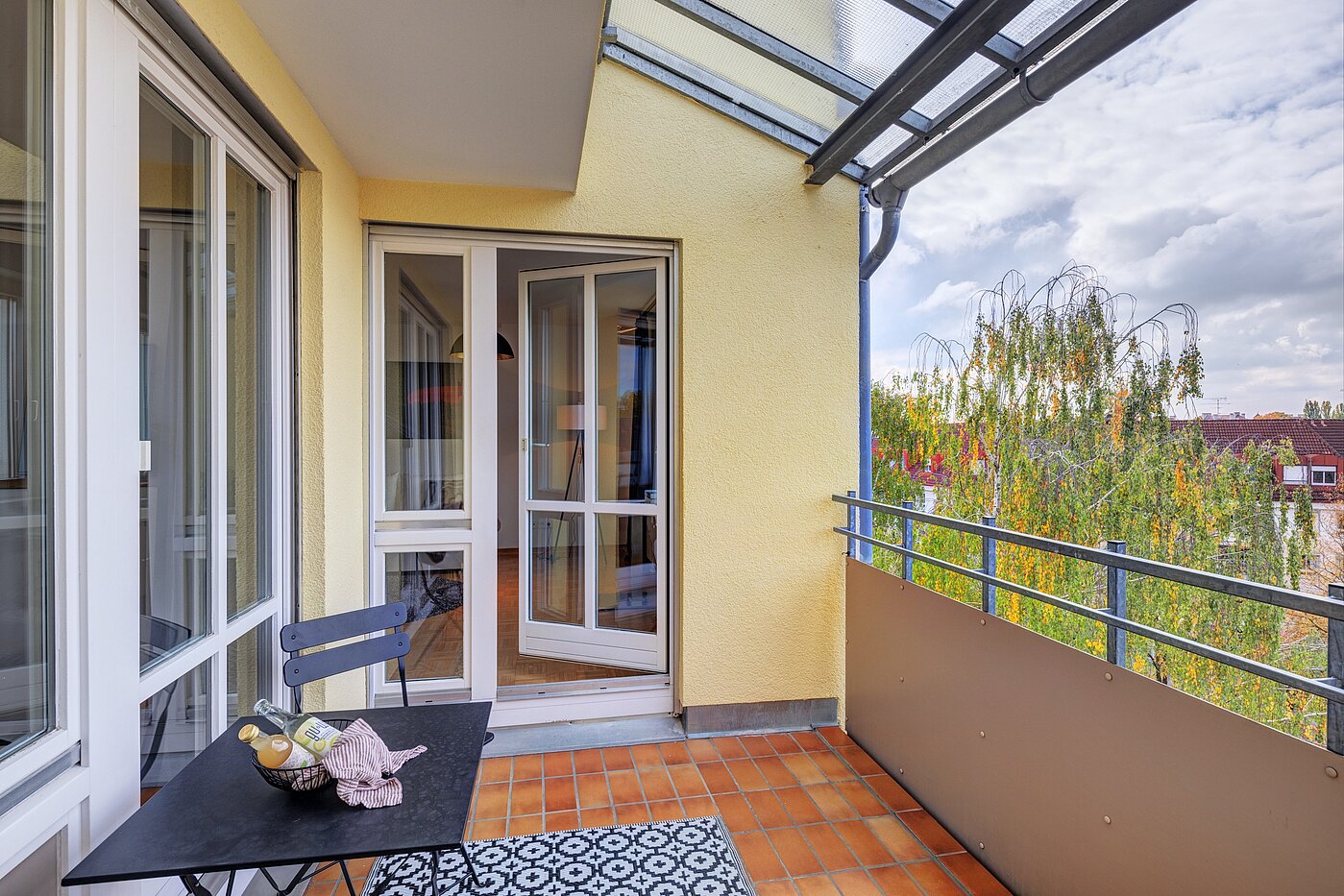Appartement avec 3 pièces | München-Schwabing | 70299 | Loggia