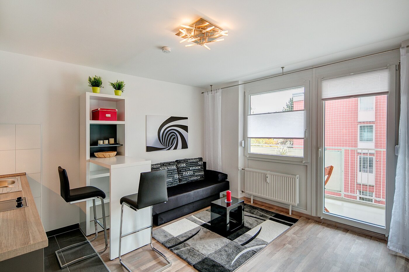 Appartement avec 1 pièce | München-Berg am Laim | 70064 | ...und Schlafbereich