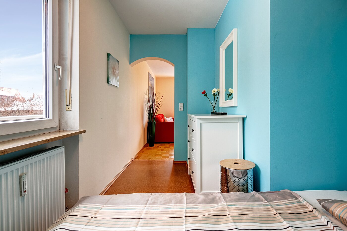 Appartement avec 1.5 pièces | München-Milbertshofen | 701281 | Separater Schlafbereich