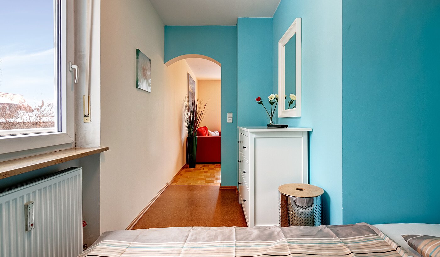 Appartement avec 1.5 pièces | München-Milbertshofen | 701281 | Separater Schlafbereich