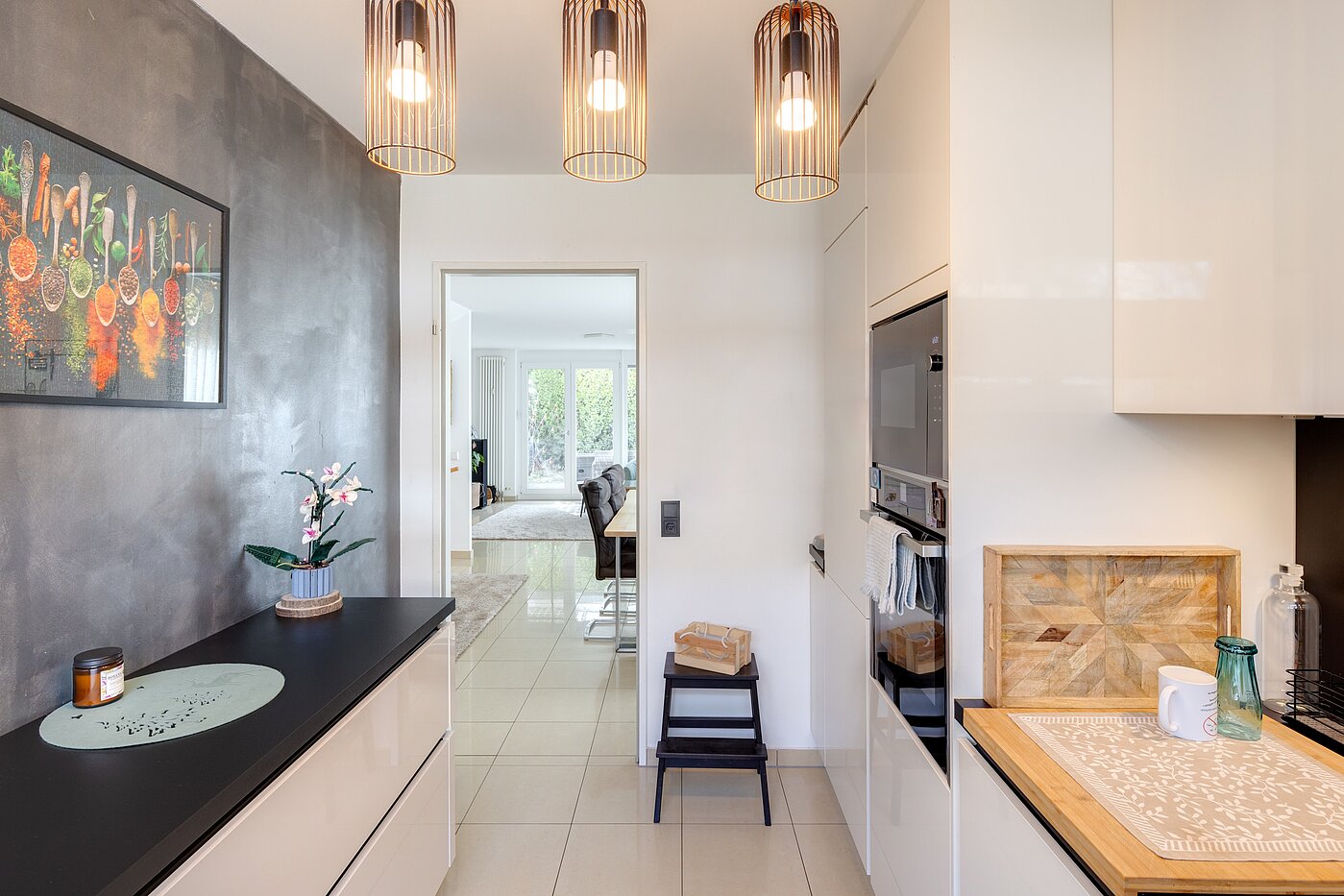 Maison jumelée avec 5 pièces | Unterföhring | 70119 | Blick zum Wohnen