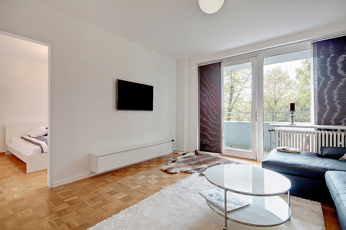 Appartement avec 2 pièces | München-Maxvorstadt | 70497 | Wohnzimmer