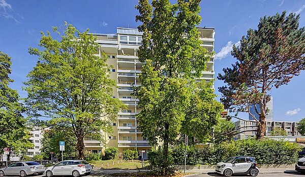 Appartement au rez-de-chaussée avec 2 pièces | München-Moosach | 70462 | Außenansicht