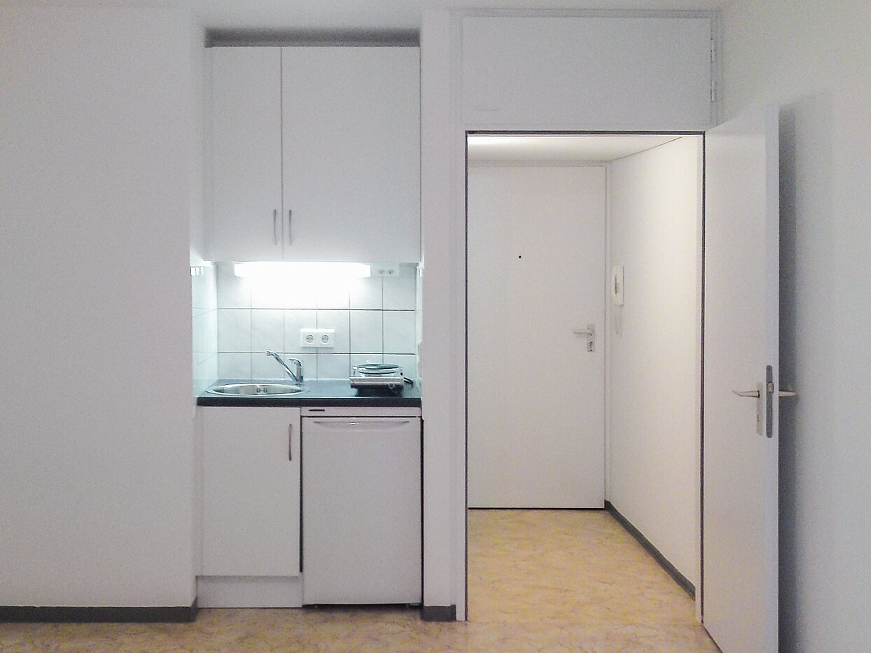 Appartement au rez-de-chaussée avec 1 pièce | München-Isarvorstadt | 1902ML2 | Kochnische