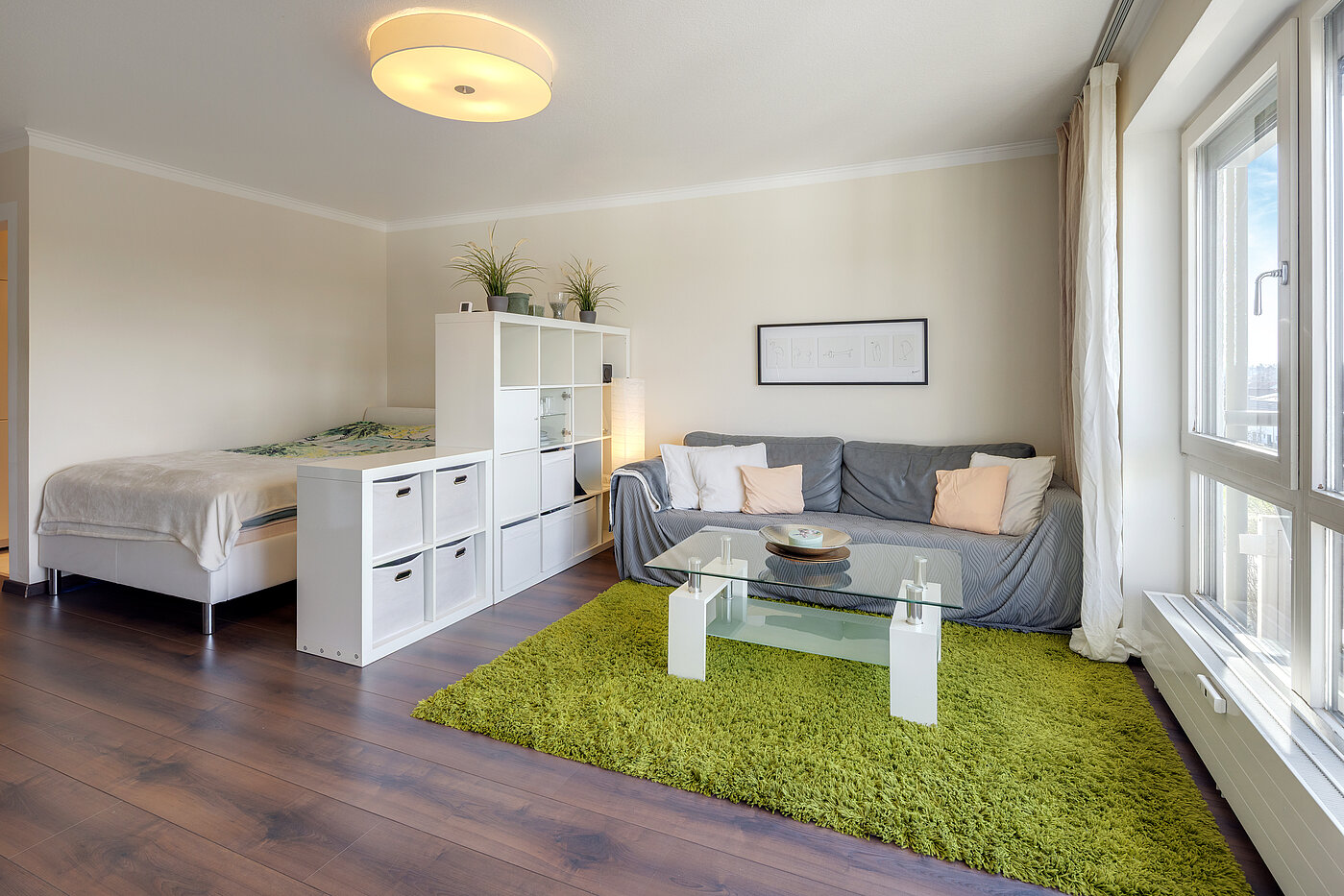 Apartment avec 1 pièce | München-Allach | 70298 | Wohnzimmer