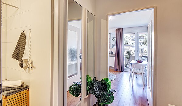 Appartement avec 1 pièce | München-Schwabing | 2210ML3 | Diele mit...
