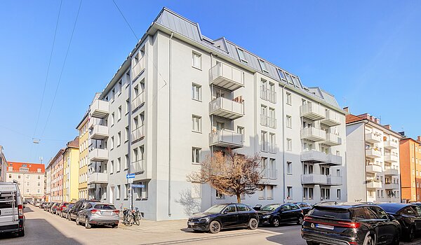 Appartement avec 2 pièces | München-Maxvorstadt | 70398 | Gebäudeansicht
