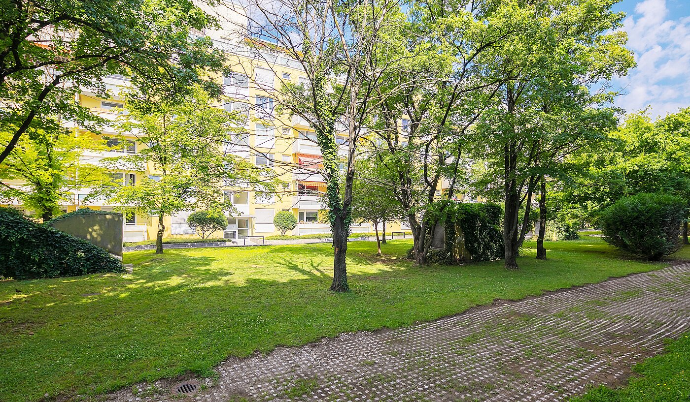 Appartement au rez-de-chaussée avec 1 pièce | München-Nymphenburg | 2203ML1 | ...mit grünen Aussichten