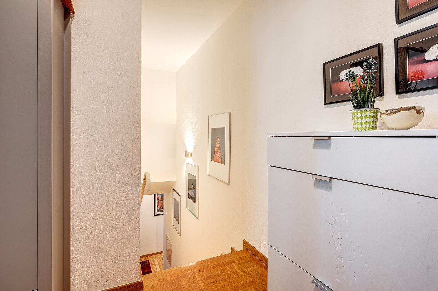 Appartement en duplex avec 3 pièces | München-Lehel | 2209ML5 | Treppe von der Diele...