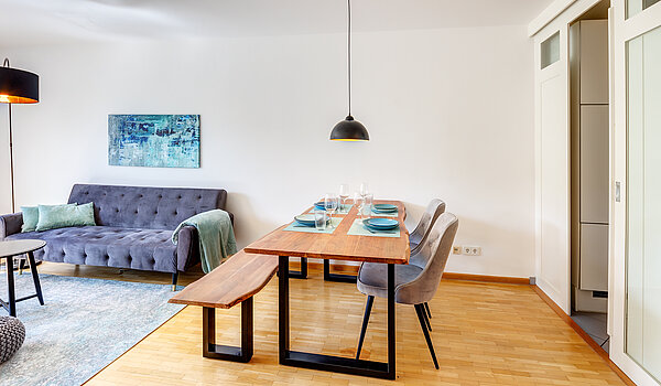 Appartement avec 2 pièces | Haar | 70426 | ...und Essbereich