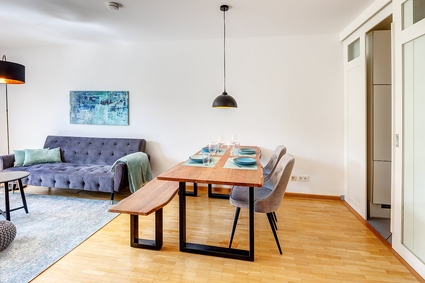 Appartement avec 2 pièces | Haar | 70426 | ...und Essbereich