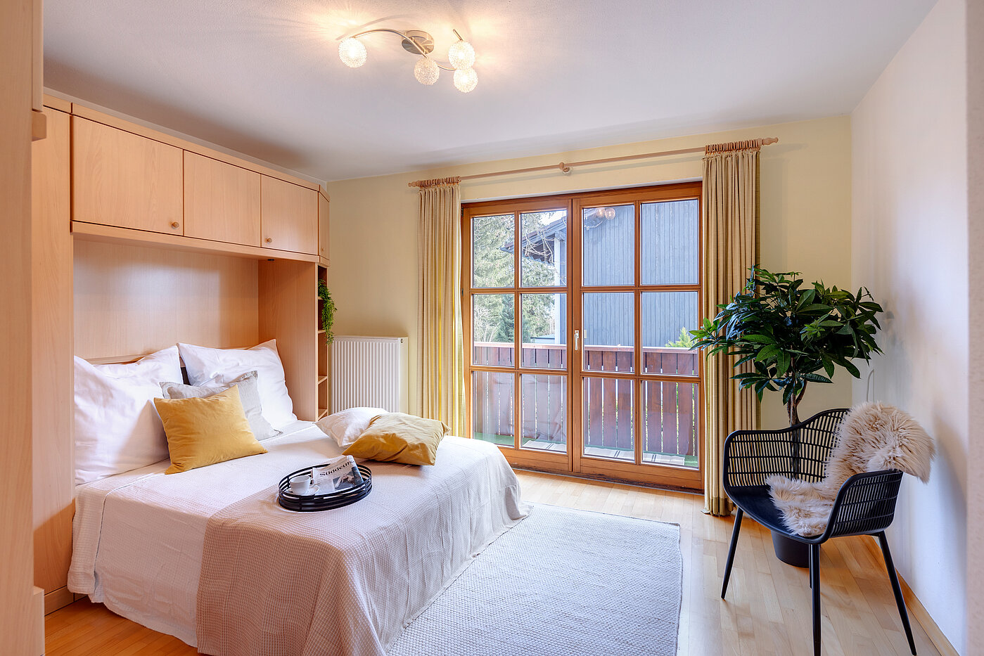 Appartement avec 2 pièces | München-Trudering | 70178 | Schlafzimmer mit...